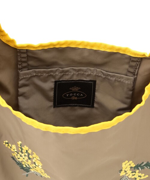TOCCA(トッカ)の「BOUQUET DE REVE ECO BAG エコバッグ(エコバッグ/サブバッグ・レディース・ベージュ系/ネイビー系/ブラック系・F)」の12枚目の写真