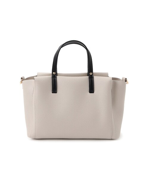 SHOO・LA・RUE（シューラルー）の「【軽量/2WAY】ふわっと軽い 3層ミニトート（トートバッグ・レディース・ブラウン系/ブラック/グレー系4・00）」の22枚目の写真