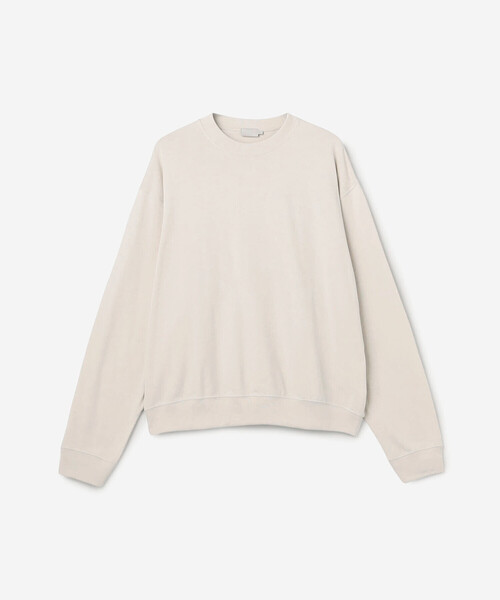 handvaerk(ハンドバーク)の「handvaerk | コットン クルーネック長袖Tシャツ MEN(Tシャツ/カットソー・メンズ・ブラック系その他/ブラウン系その他/アイボリー/ブルー系その他・M/L/S)」の2枚目の写真