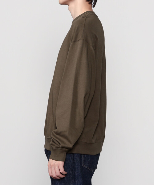 handvaerk(ハンドバーク)の「handvaerk | コットン クルーネック長袖Tシャツ MEN(Tシャツ/カットソー・メンズ・ブラック系その他/ブラウン系その他/アイボリー/ブルー系その他・M/L/S)」の9枚目の写真