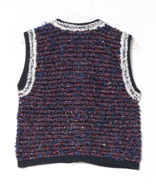 セール】ファンシーツイードベスト（その他アウター）｜Chesty（チェス