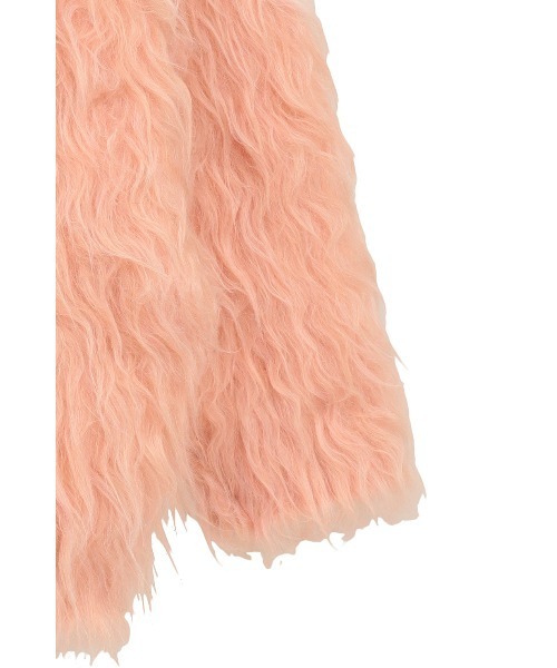 CLANE（クラネ）の「BI COLOR SHAGGY KNIT CARDIGAN（カーディガン/ボレロ・レディース・その他/アイボリー/ピンク・2/1）」の11枚目の写真