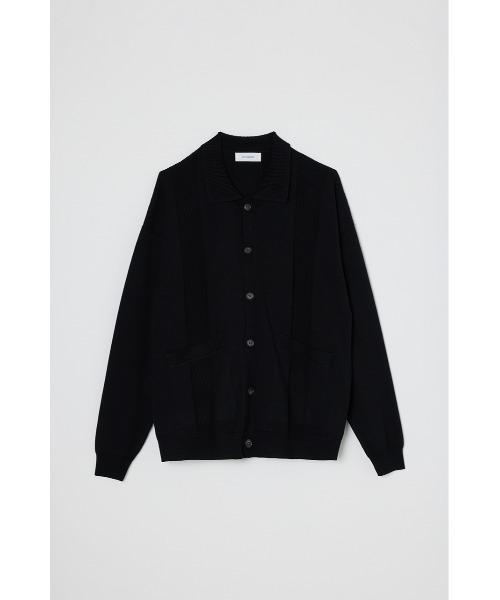 STYLEMIXER(スタイルミキサー)の「リブカラーニットカーディガン(カーディガン/ボレロ・メンズ・ブラック/カーキ・MEDIUM/LARGE)」の14枚目の写真