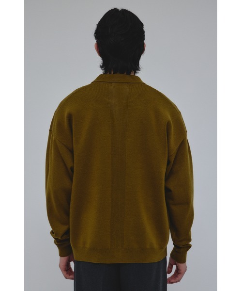 STYLEMIXER(スタイルミキサー)の「リブカラーニットカーディガン(カーディガン/ボレロ・メンズ・ブラック/カーキ・MEDIUM/LARGE)」の21枚目の写真