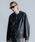 CRIMIE�i�N���C�~�[�j�́uLAMB LEATHER RIDERS CARDIGAN�i���C�_�[�X�W���P�b�g�j�v�b�u���b�N