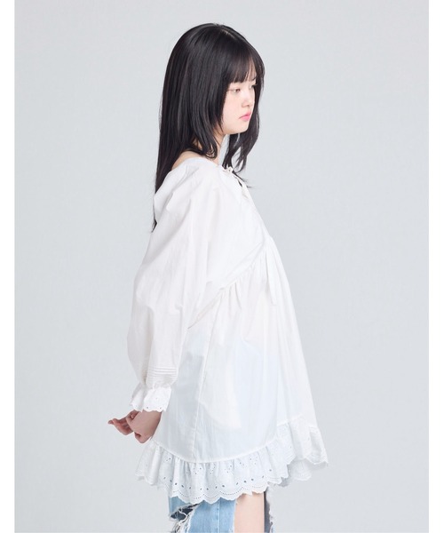Little sunny bite(リトルサニーバイト)の「【8】【Little sunny bite】bear lace dress(ワンピース・レディース・ブラック/ホワイト/ピンク・SMALL/MEDIUM)」の4枚目の写真