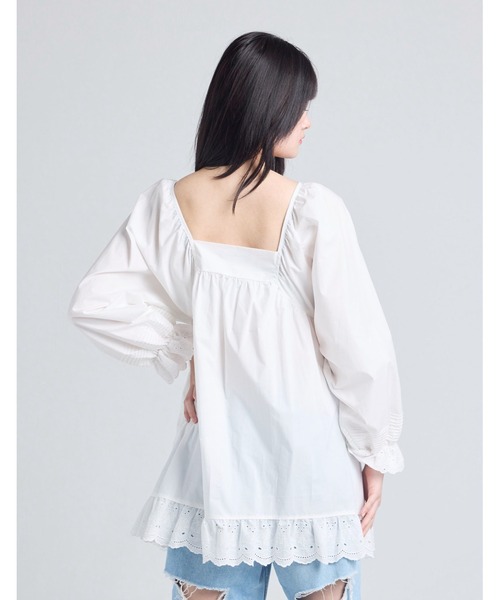Little sunny bite(リトルサニーバイト)の「【8】【Little sunny bite】bear lace dress(ワンピース・レディース・ブラック/ホワイト/ピンク・SMALL/MEDIUM)」の5枚目の写真