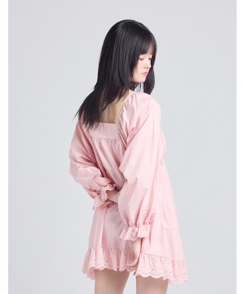 Little sunny bite(リトルサニーバイト)の「【8】【Little sunny bite】bear lace dress(ワンピース・レディース・ブラック/ホワイト/ピンク・SMALL/MEDIUM)」の20枚目の写真