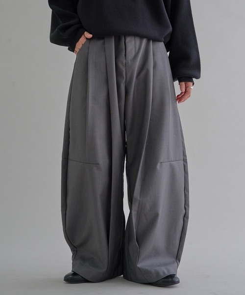 カーブタックワイドスラックス（スラックス）｜epnok（エプノック）の