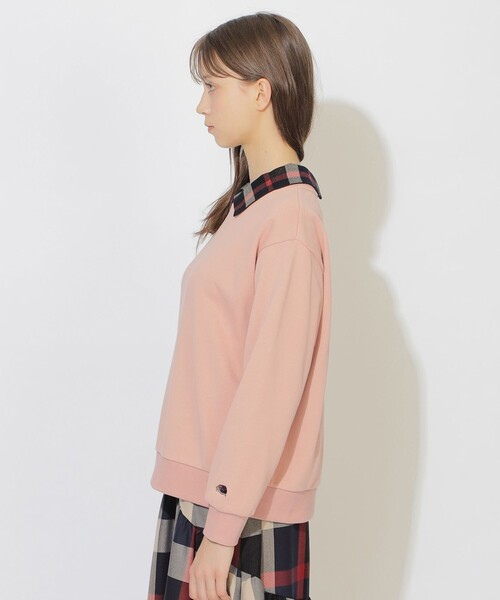 CB CRESTBRIDGE(シービークレストブリッジ)の「ヘッジホッグ2WAYポロプルオーバー(Tシャツ/カットソー・レディース・ピンク系その他2/ライトグレー/ダークネイビー・M)」の11枚目の写真