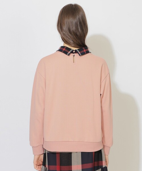 CB CRESTBRIDGE(シービークレストブリッジ)の「ヘッジホッグ2WAYポロプルオーバー(Tシャツ/カットソー・レディース・ピンク系その他2/ライトグレー/ダークネイビー・M)」の12枚目の写真