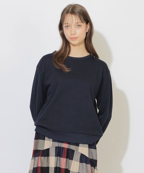 CB CRESTBRIDGE(シービークレストブリッジ)の「ヘッジホッグ2WAYポロプルオーバー(Tシャツ/カットソー・レディース・ピンク系その他2/ライトグレー/ダークネイビー・M)」の19枚目の写真