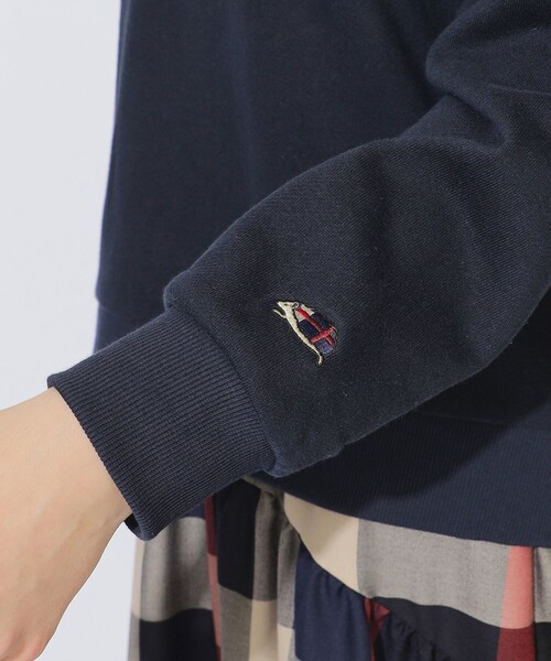CB CRESTBRIDGE(シービークレストブリッジ)の「ヘッジホッグ2WAYポロプルオーバー(Tシャツ/カットソー・レディース・ピンク系その他2/ライトグレー/ダークネイビー・M)」の20枚目の写真