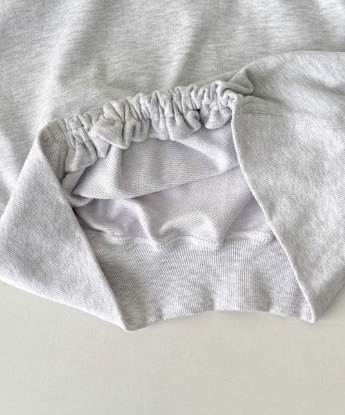 CANAL JEAN（キャナルジーン）の「diggity　クロップドフーディ（パーカー・レディース・グレー・ONE SIZE）」の11枚目の写真