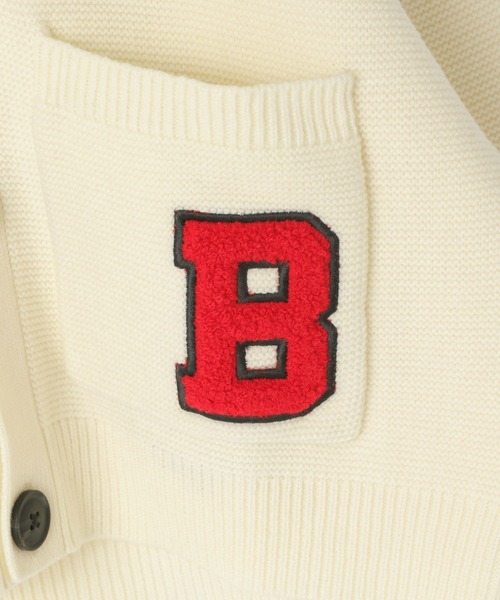 LOWRYS FARM（ローリーズファーム）の「レタードカーディガン　 595658（カーディガン/ボレロ・キッズ・ブラウン/アイボリー/ネイビー・110cm/120cm/130cm/140cm/150cm）」の10枚目の写真