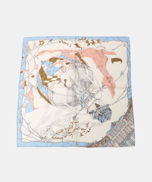 manipuri(マニプリ)の「<manipuri>SILK 65×65 スカーフ 25FW(バンダナ/スカーフ・レディース・ライトブルー/ピンク/レッド/ライトグレー・FREE)」の10枚目の写真