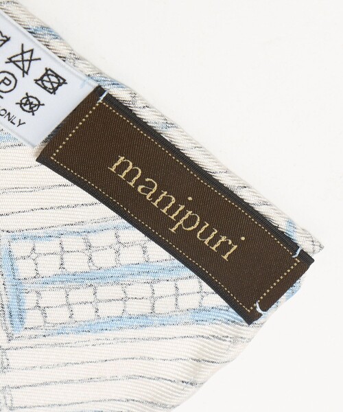 manipuri(マニプリ)の「<manipuri>SILK 65×65 スカーフ 25FW(バンダナ/スカーフ・レディース・ライトブルー/ピンク/レッド/ライトグレー・FREE)」の22枚目の写真