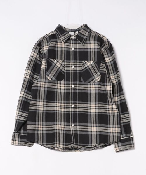 セール】10番手ヘビーツイルCHKシャツ（シャツ/ブラウス
