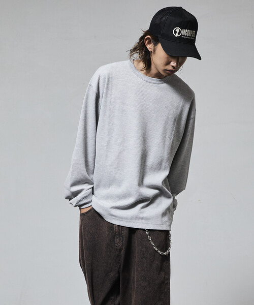 限定展開 MR HEARTS/ミスターハーツ Short Length Thermal Crew Neck