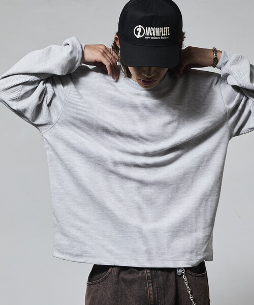 限定展開 MR HEARTS/ミスターハーツ Short Length Thermal Crew Neck