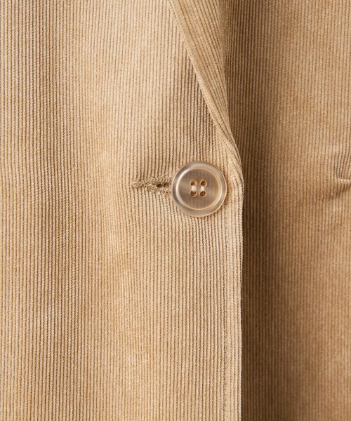 ear PAPILLONNER（イアパピヨネ）の「コーデュロイジャケット【SUM1 STYLE】（その他アウター・レディース・ブラック/ベージュ・FREE）」の3枚目の写真