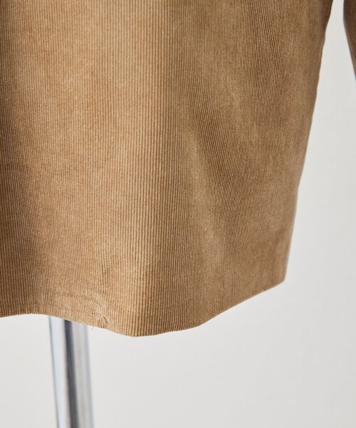 ear PAPILLONNER（イアパピヨネ）の「コーデュロイジャケット【SUM1 STYLE】（その他アウター・レディース・ブラック/ベージュ・FREE）」の5枚目の写真