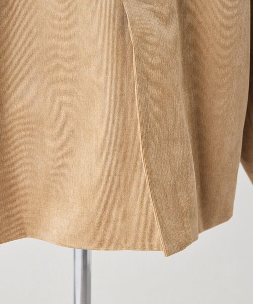 ear PAPILLONNER（イアパピヨネ）の「コーデュロイジャケット【SUM1 STYLE】（その他アウター・レディース・ブラック/ベージュ・FREE）」の7枚目の写真