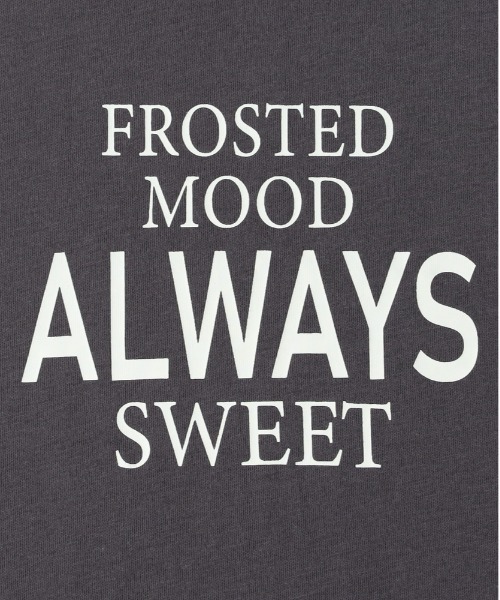 Right-on（ライトオン）の「【HONEYSUCKLE ROSE】ロゴロングスリーブTシャツ（ロゴデザイン/肌触り快適/コットン100％/カジュアルスタイル/アクセントトップス）（Tシャツ/カットソー・レディース・オフホワイト/ダークグレー・S/M/L）」の8枚目の写真