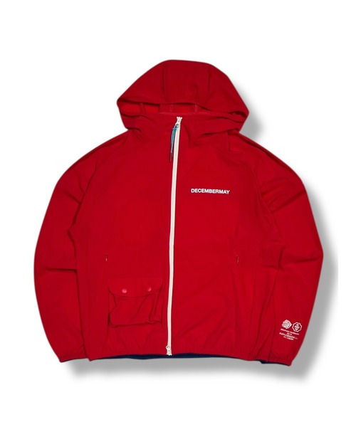 DECEMBERMAY(ディセンバーメイ)の「Waterproof compactly Jacket(ブルゾン・メンズ・ブラック/ホワイト/レッド/ベージュ・MEDIUM/LARGE/X-LARGE)」の4枚目の写真