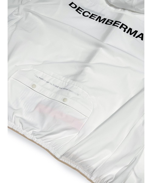 DECEMBERMAY(ディセンバーメイ)の「Waterproof compactly Jacket(ブルゾン・メンズ・ブラック/ホワイト/レッド/ベージュ・MEDIUM/LARGE/X-LARGE)」の13枚目の写真