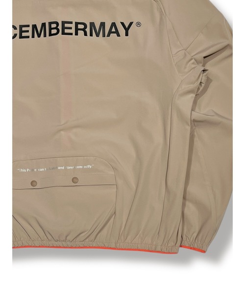 DECEMBERMAY(ディセンバーメイ)の「Waterproof compactly Jacket(ブルゾン・メンズ・ブラック/ホワイト/レッド/ベージュ・MEDIUM/LARGE/X-LARGE)」の21枚目の写真