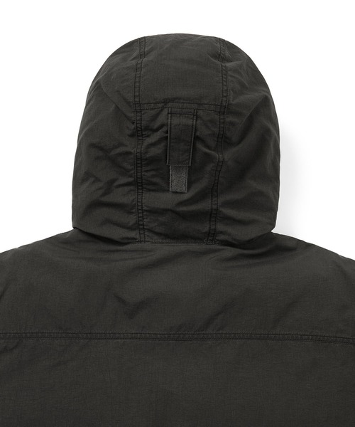 thisisneverthat（ディスイズネバーザット）の「Washed Down Puffer Jacket（ダウンジャケット/コート・メンズ・カーキブラウン/ブルー系その他/ブラック・L/M/S/XL）」の7枚目の写真