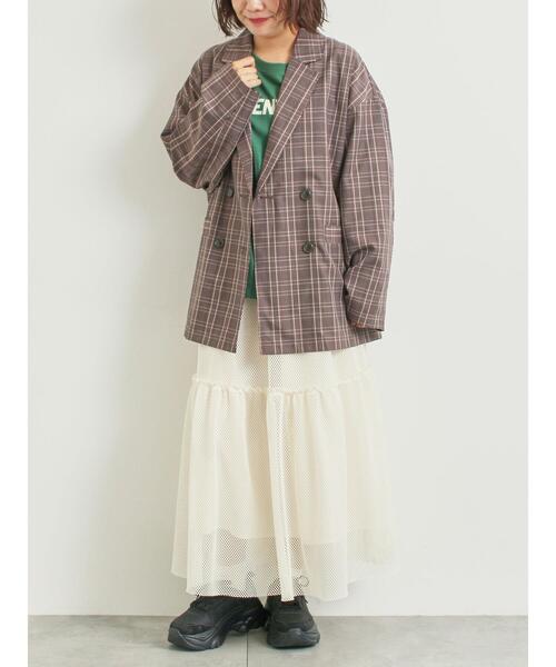 セール】カットアウトダブルジャケット（ノーカラージャケット）｜SM2