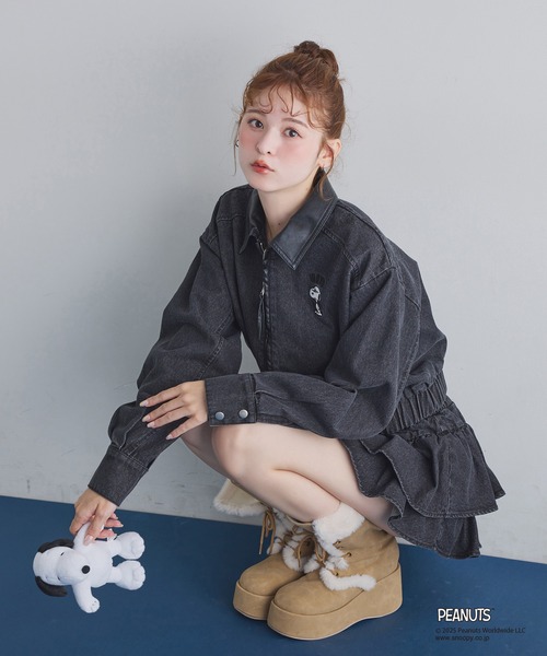 【超激レア 美品】アルファ　MA-1　USA製　ナサ　スヌーピー　リバーシブル 超激レア 美品】アルファ MA-1 USA製 ナサ スヌーピー リバーシブル