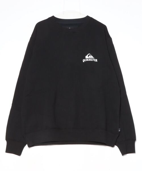 Quiksilver（クイックシルバー）の「クイックシルバー QUIKSILVER LOCK UPS BOX SWEAT CREW（スウェット・メンズ・ライトグレー/アイボリー/ブラック・S/M/L/LL）」の3枚目の写真