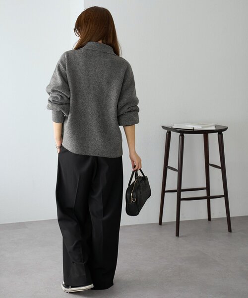 ダブルジップニットジャケット（カーディガン/ボレロ）｜DISCOAT