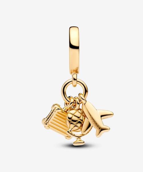 トラベル モチーフ トリプル ダングル チャーム（チャーム）｜Pandora
