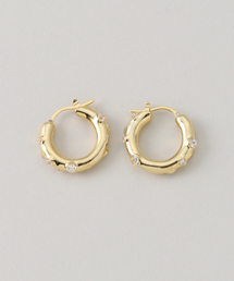 LAPUIS/ラピュイ Garden Hoop ピアス
