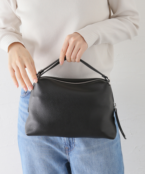 Spick & Span(スピックアンドスパン)の「GIANNI CHIARINI / ジャンニ キアリーニ ALIFA M(ショルダーバッグ・レディース・ブラック/グリーン・FREE)」の14枚目の写真