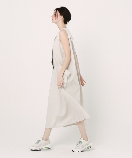 bedsidedrama(ベットサイドドラマ)の「Mixed Military Dress(ワンピース・レディース・ナチュラル/ブラック・1)」の5枚目の写真