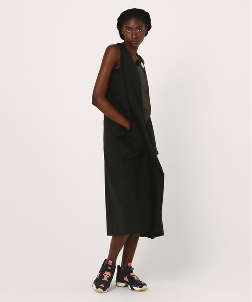 bedsidedrama(ベットサイドドラマ)の「Mixed Military Dress(ワンピース・レディース・ナチュラル/ブラック・1)」の9枚目の写真