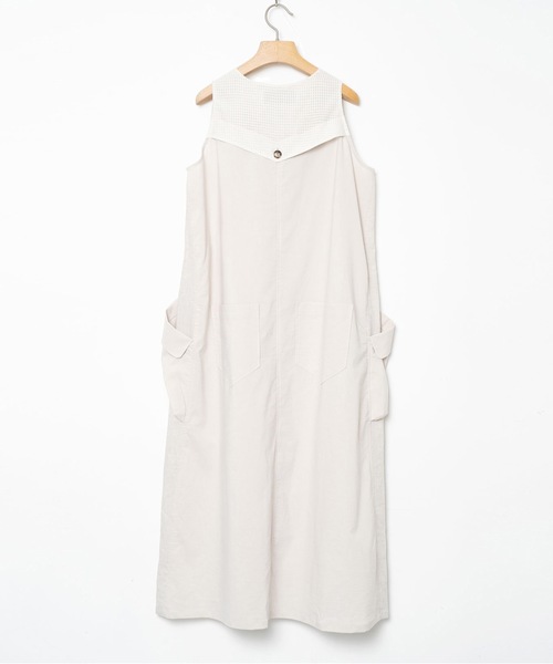 bedsidedrama(ベットサイドドラマ)の「Mixed Military Dress(ワンピース・レディース・ナチュラル/ブラック・1)」の12枚目の写真