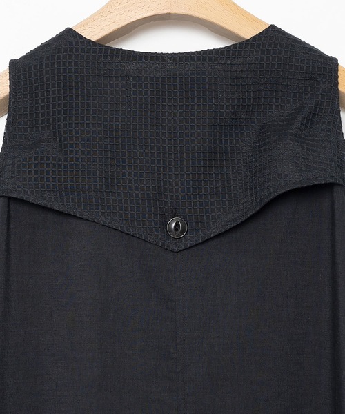 bedsidedrama(ベットサイドドラマ)の「Mixed Military Dress(ワンピース・レディース・ナチュラル/ブラック・1)」の22枚目の写真