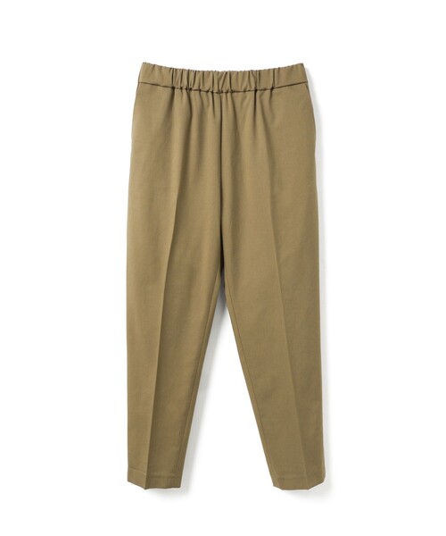 mizuiroind（ミズイロインド）の「mizuiro ind T/Rセンタープレスパンツ（その他パンツ・レディース・ベージュ/ライトグレー/ブラック/チャコールグレー・1/2）」の4枚目の写真