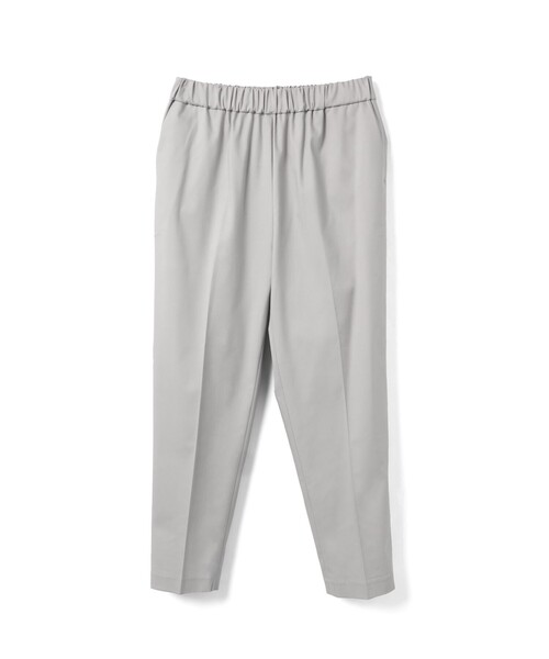 mizuiroind（ミズイロインド）の「mizuiro ind T/Rセンタープレスパンツ（その他パンツ・レディース・ベージュ/ライトグレー/ブラック/チャコールグレー・1/2）」の3枚目の写真