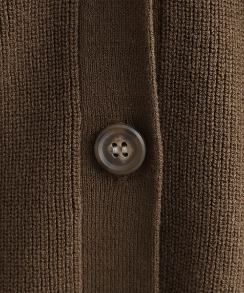 studio CLIP（スタディオクリップ）の「12ゲージ畦Vネックニットカーディガン（カーディガン/ボレロ・レディース・ピンク/ブラウン/チャコール/アイボリー・FREE）」の22枚目の写真