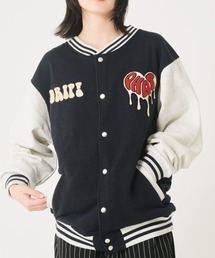 CORISCO（コリスコ）の「裏起毛サガラ刺繍スタジャン(M1)（スタジャン）」