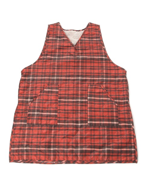 studio CLIP（スタディオクリップ）の「ボアキルトエプロン（エプロン・レディース・ブラック/レッド/アイボリー・FREE）」の8枚目の写真