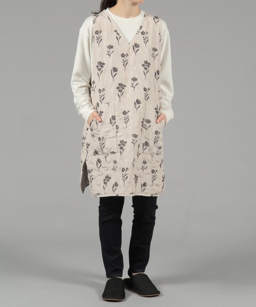 studio CLIP（スタディオクリップ）の「ボアキルトエプロン（エプロン・レディース・ブラック/レッド/アイボリー・FREE）」の10枚目の写真