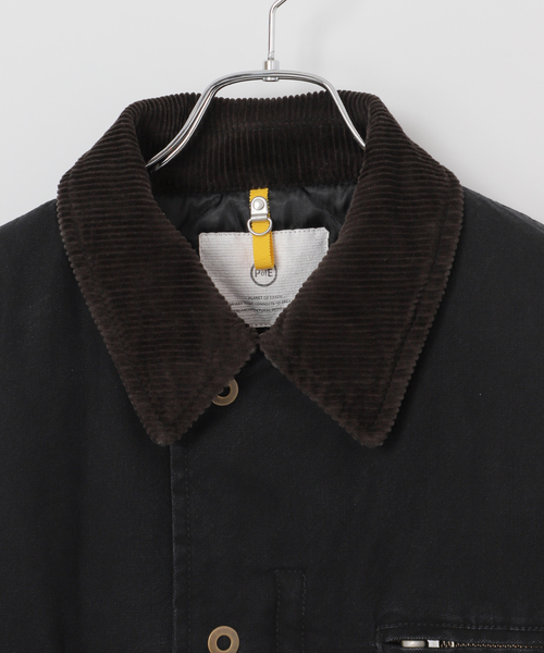 B.C STOCK(ベーセーストック)の「【PLANET OF EARTH】ヘビーダック パテッドブルゾン(ミリタリージャケット・メンズ・ブラウン/ベージュ/ブラック・MEDIUM/LARGE)」の17枚目の写真